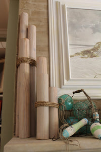 Pilings from Pool Noodles