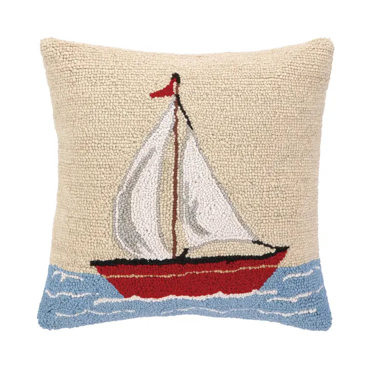Sailboat Hook Pillow