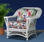Bar Harbor Arm Chair - White