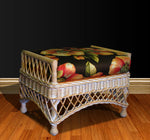 Bar Harbor Ottoman - White