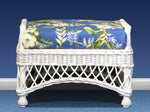 Bar Harbor Ottoman - White