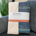 Kochi Blue Throw Blanket