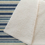 Soft Essentials Navy Throw Blanket