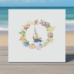 Tea by the Sea Gift Box  Blue Crab Design