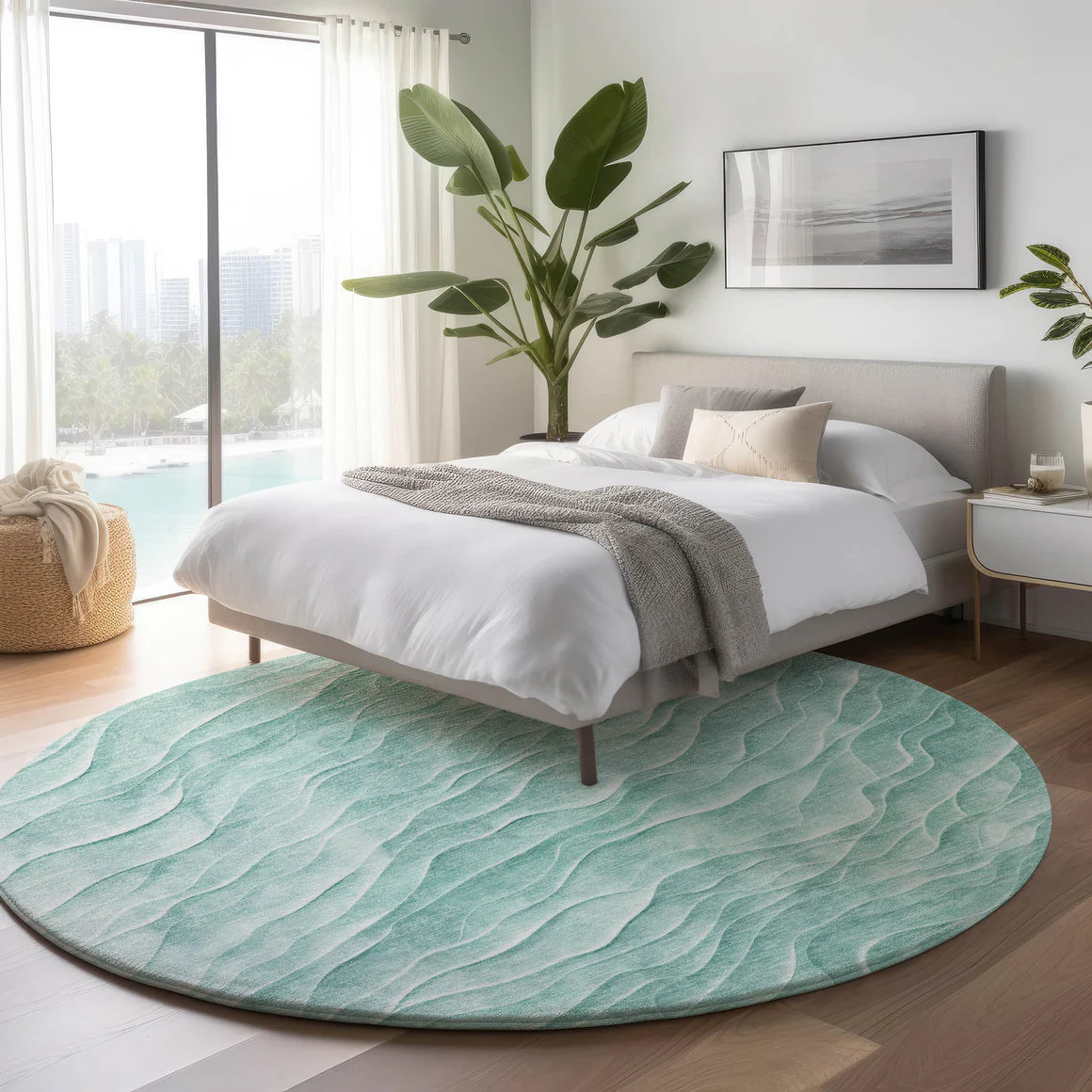 Pacifica Aqua Rug