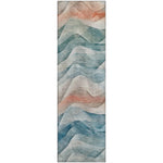 Pacifica Teal Copper Rug