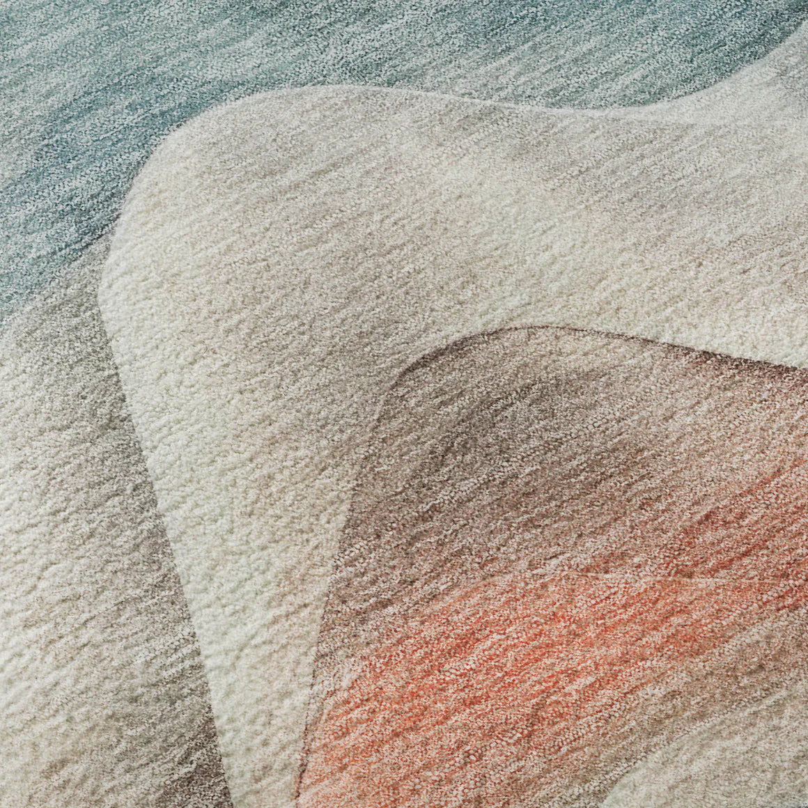 Pacifica Teal Copper Rug