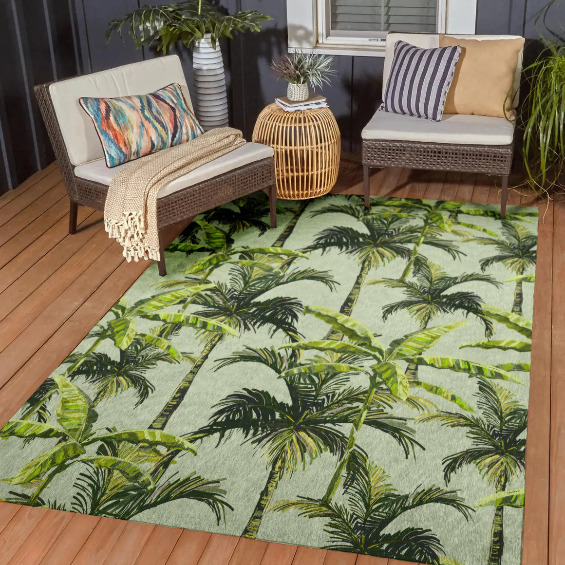 Tropics Aloe Rug
