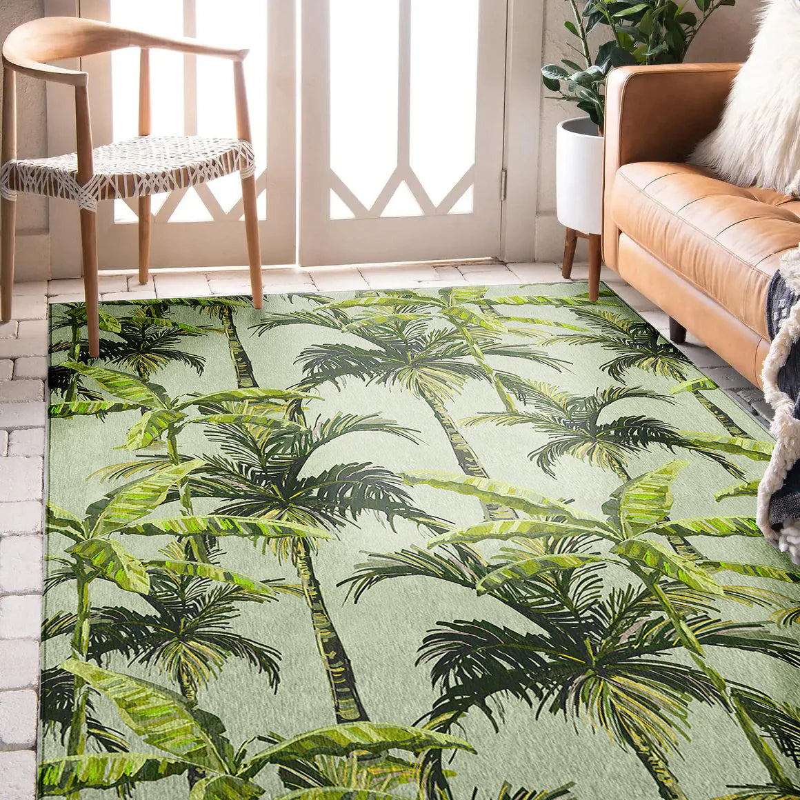 Tropics Aloe Rug