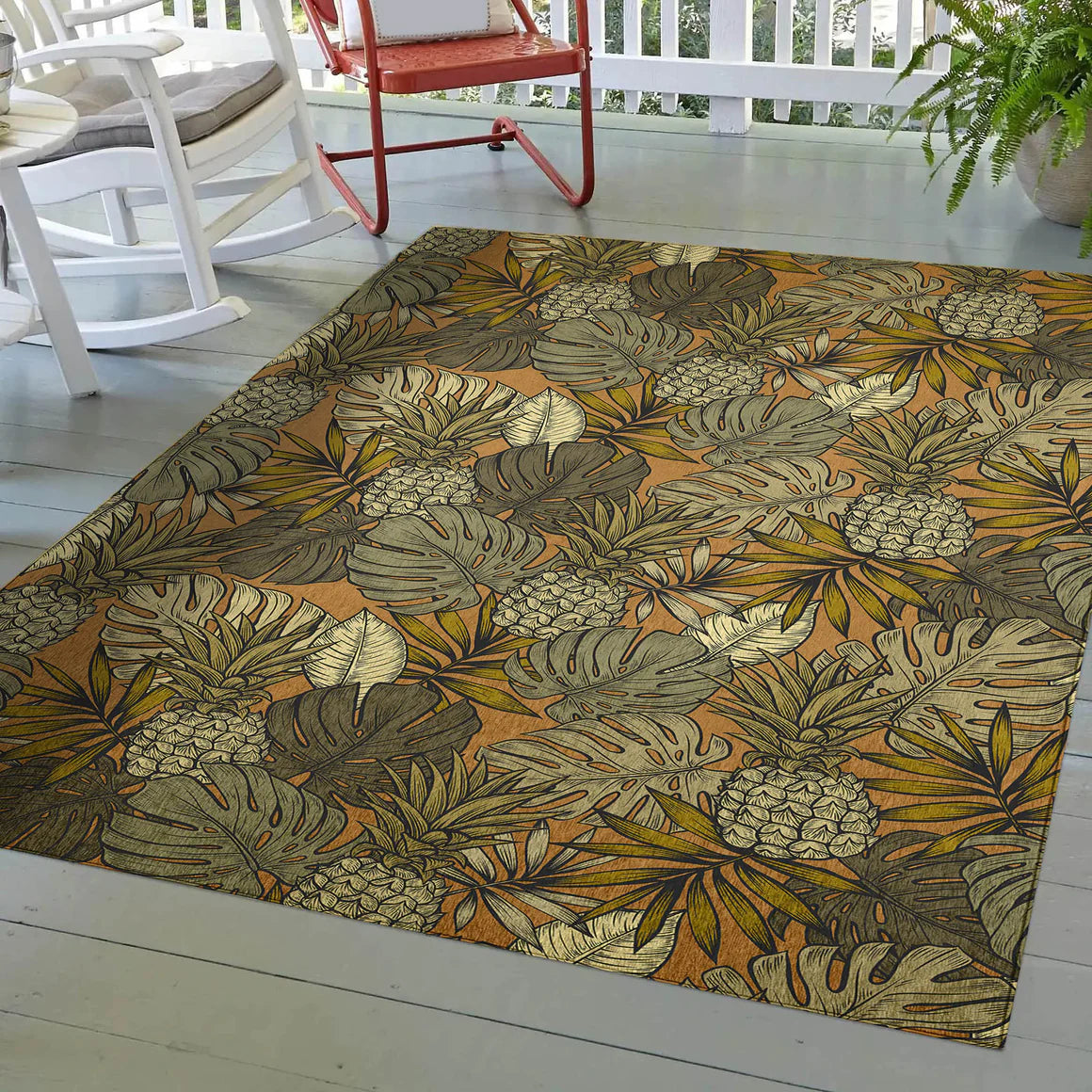 Tropics Clay Rug