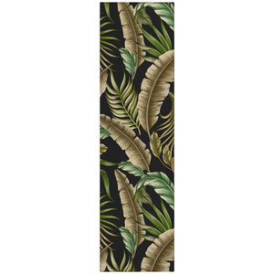 Tropics Black Rug