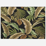Tropics Black Rug