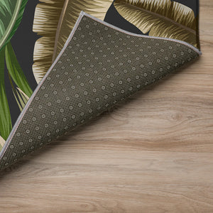 Tropics Black Rug