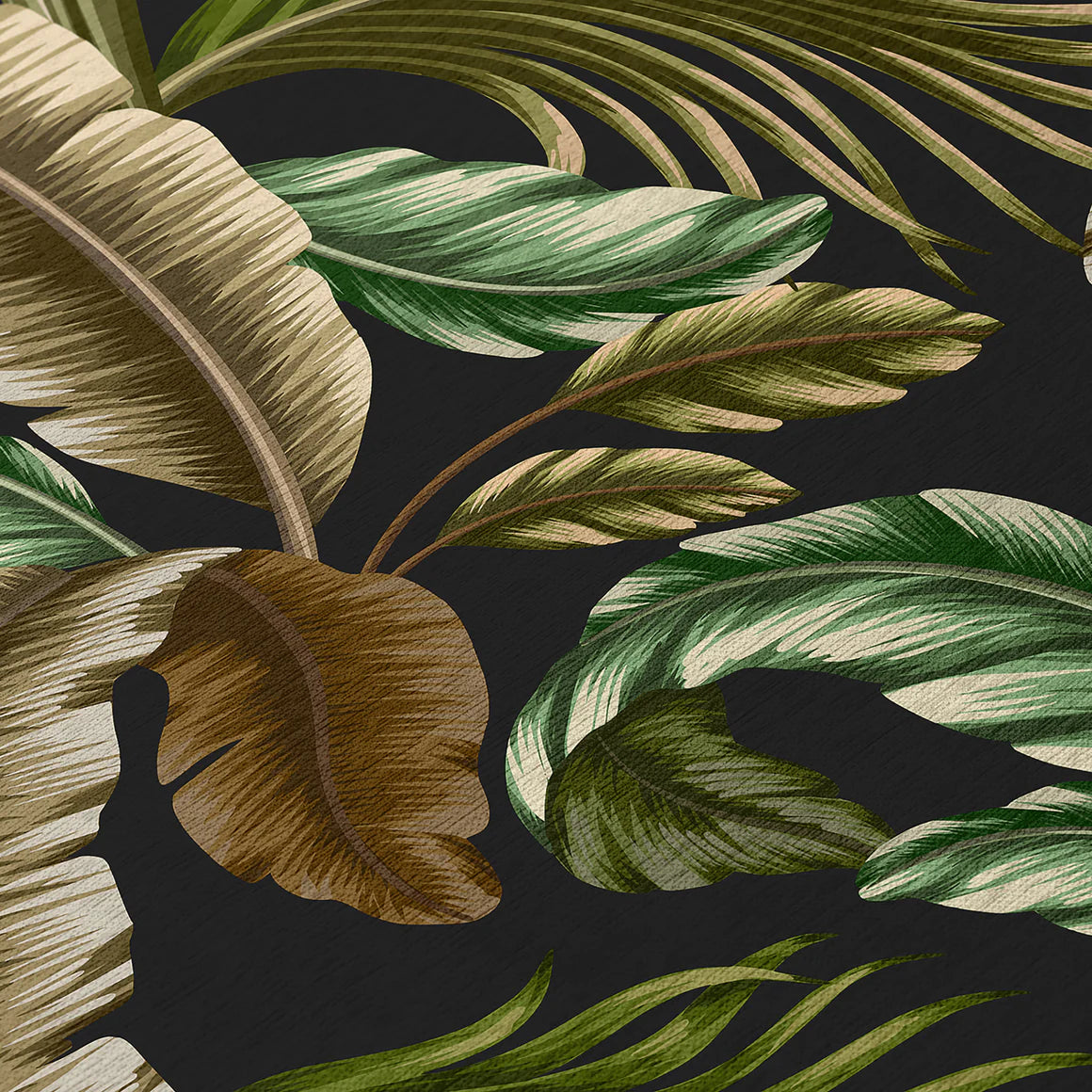 Tropics Black Rug