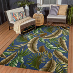 Tropics Indigo Rug