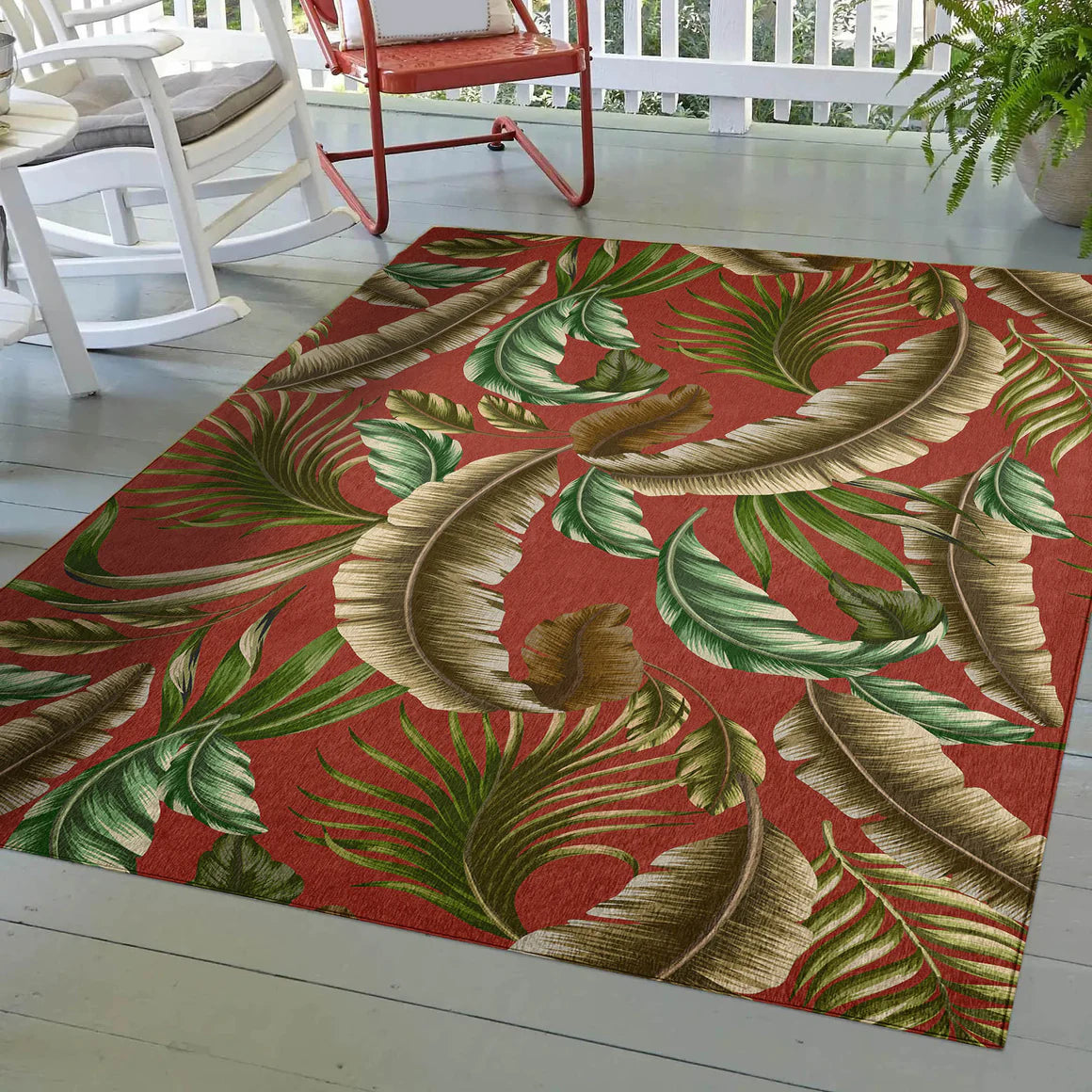 Tropics Paprika Rug