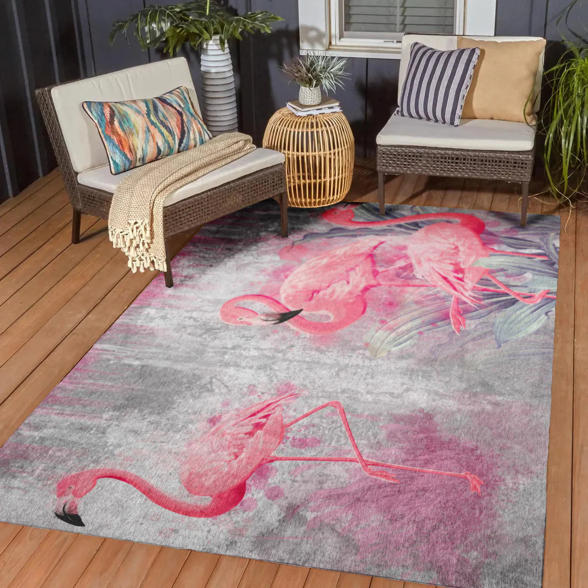 Tropics Silver Rug