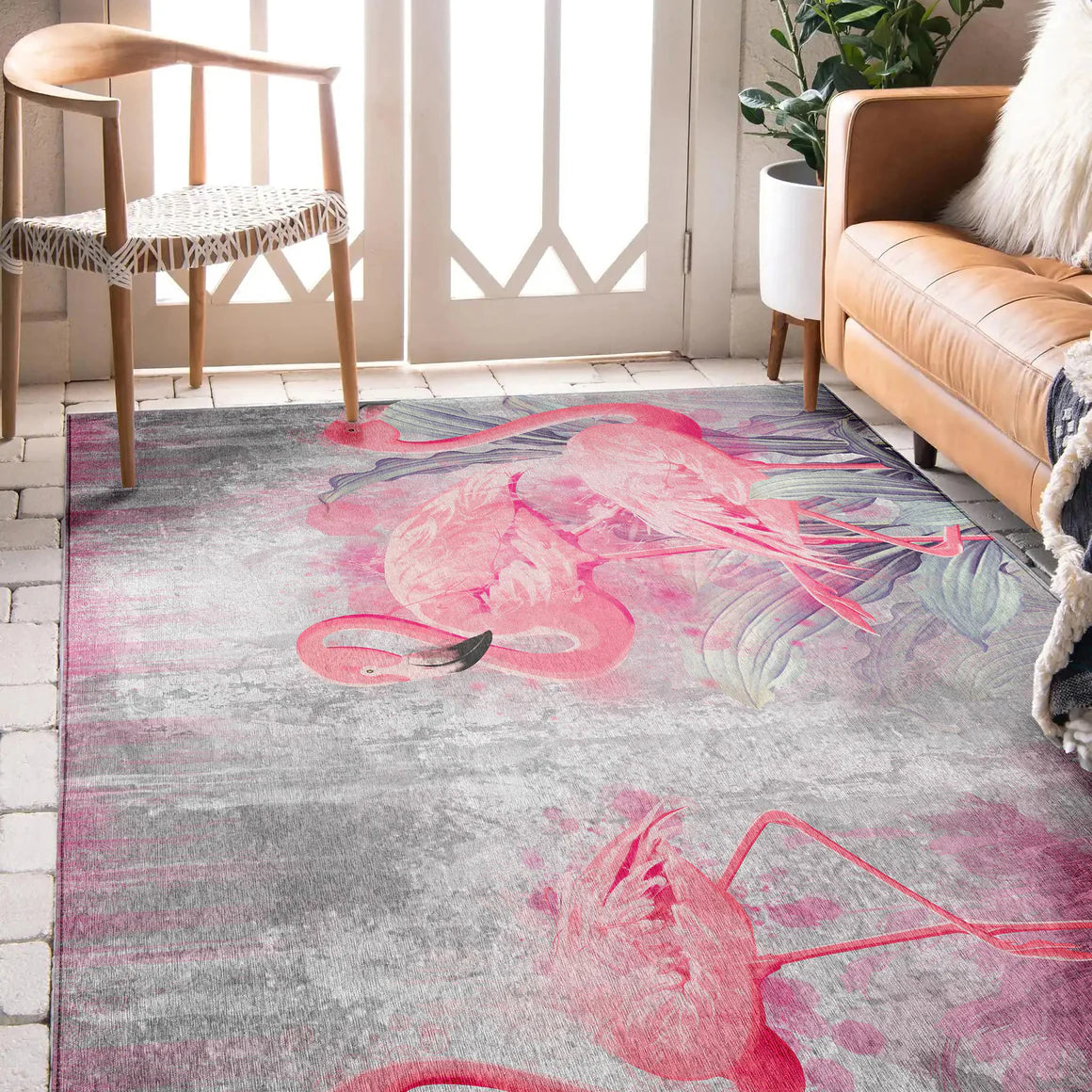 Tropics Silver Rug