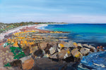 Second Beach Canvas Art Print - Artist Roland Weight
