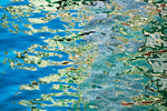 Ocean Pattern Canvas Art Print - Artist Karla West