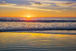 California Sunset Canvas Art Print - Artist Barbara Markoff