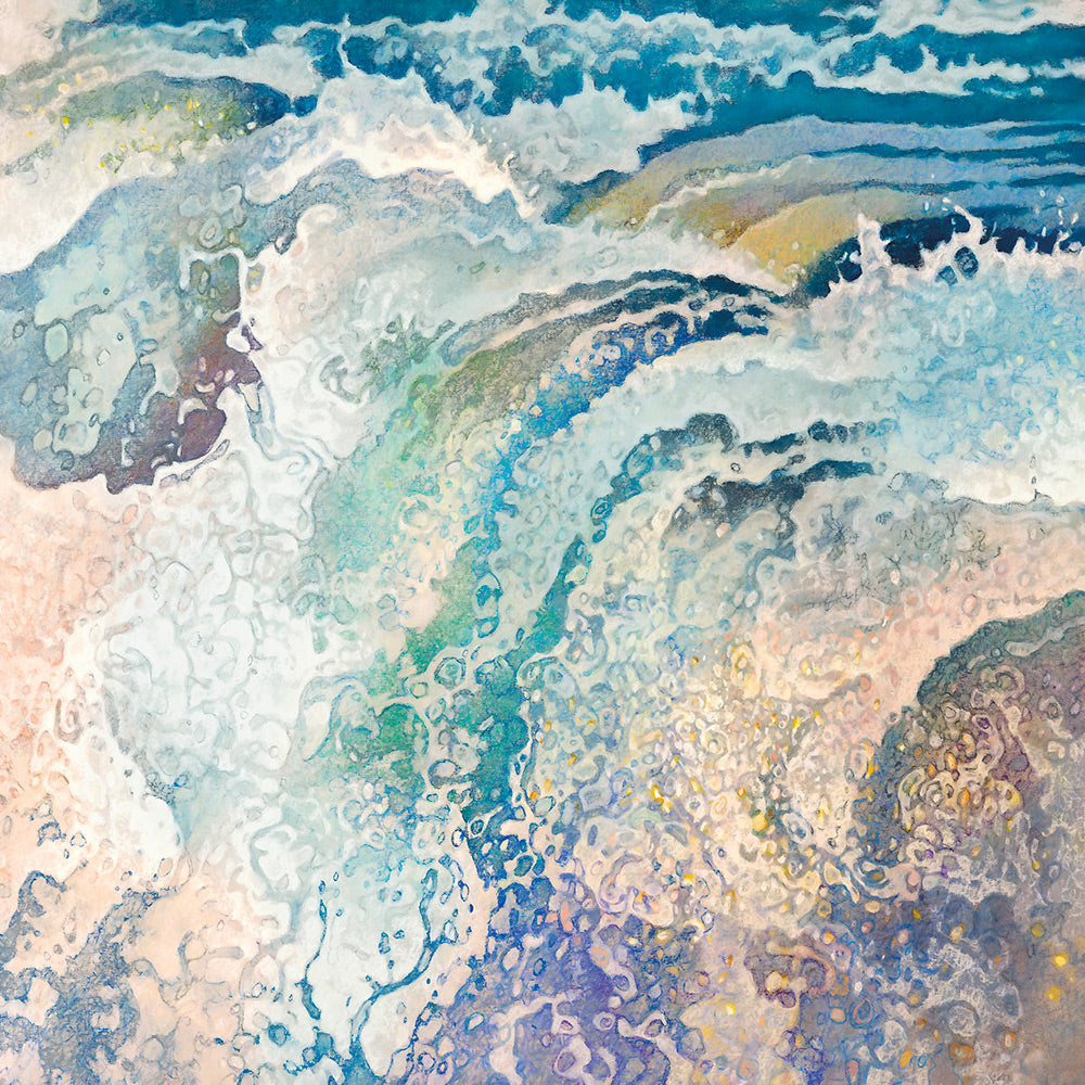 White Noise Giclee Canvas Print - Artist  Jack Brumbaugh