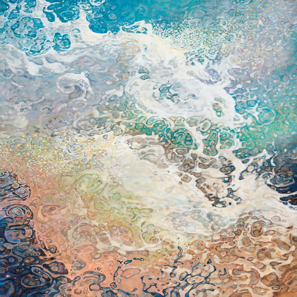 Schoodic Wave Giclee Canvas Print - Artist  Jack Brumbaugh