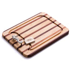 Appetizer Board Multi-Stripe with Seahorse Handle