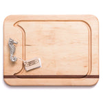 Appetizer Board with Seahorse Handle