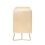 Ombre Sea Stripes Navy Credenza