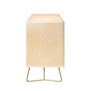 Ombre Sea Stripes Navy Credenza