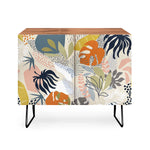 Tropical Foliage Pattern 1 Credenza