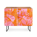 Tropical Jungle Pattern Orange Credena
