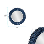 El Castillo Sun Mirror Navy Blue