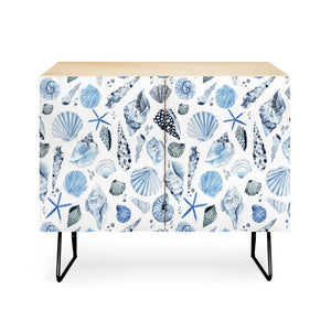 Sea Shells Ocean Marine Credenza