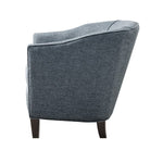 Nail Trimmed Barrel Chair - Slate Blue