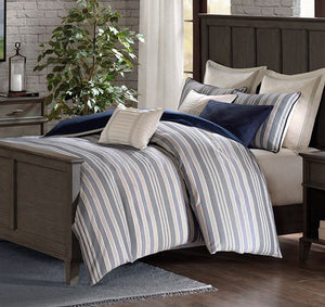 Nautical Stripe Comforter Set