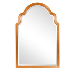 Sultan Mirror - Glossy Orange 24" W x 36" H