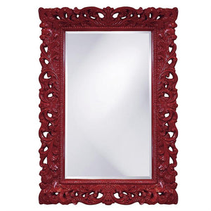 Barcelona Mirror- Burgundy 33" W x 45" H