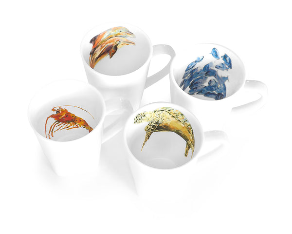 Ocean Mug Set by Kim Rody