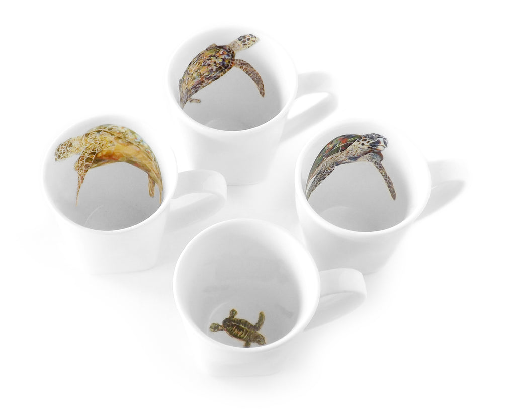 Turtle Mug Set by Kim Rody