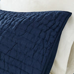 Nautical Blue Serene 3 Piece Cotton Coverlet Set