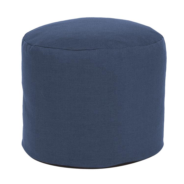 Sterling Indigo Ottoman in 3 Sizes