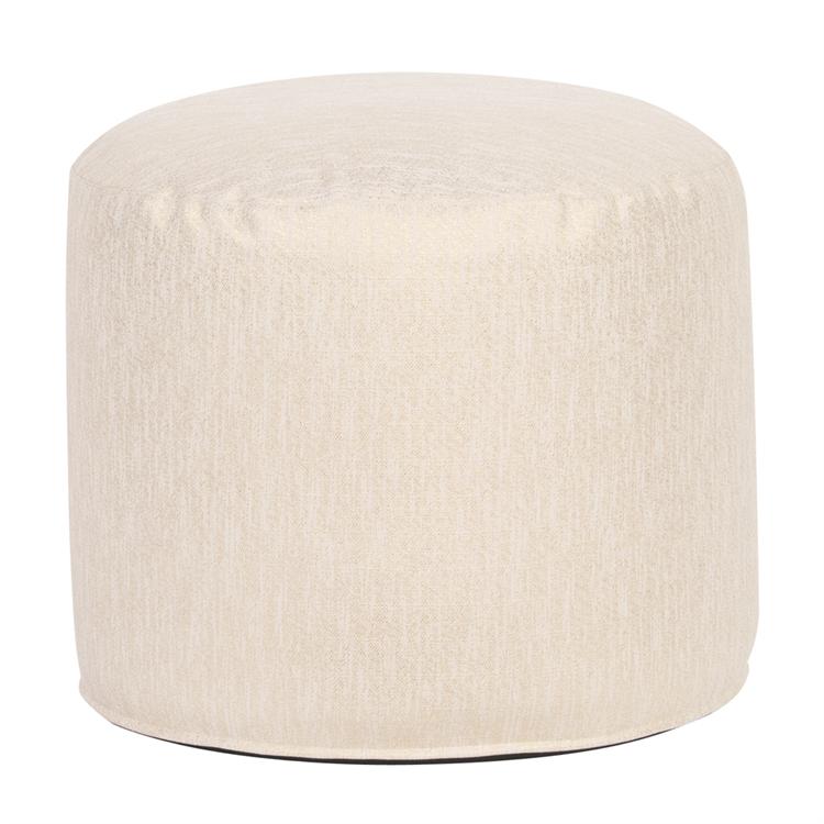 Glam Snow Ottoman in 3 Sizes