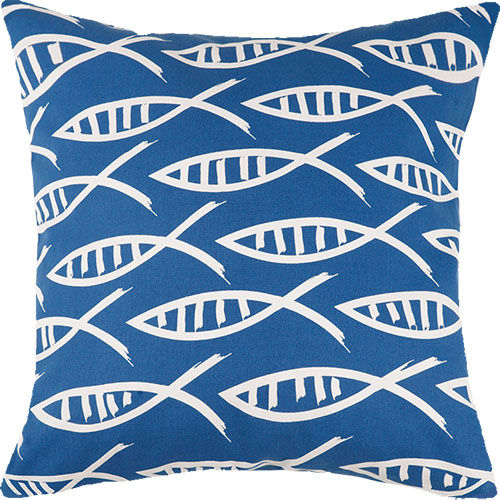 Indigo Coast Outdoor Pillow  20 in.