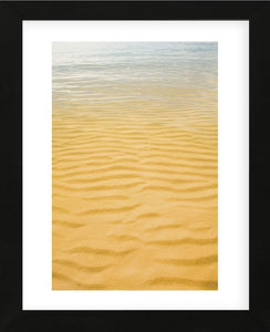 Ripples in the Sand  Framed Art Print -  Artist  Michael Hudson