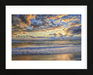 Last Light Framed Art Print -  Artist Mary Lou Johnson