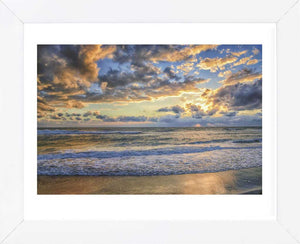 Last Light Framed Art Print -  Artist Mary Lou Johnson