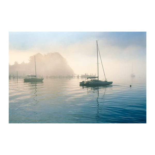 Bay Morning Canvas Art Print - Artist  E. Loren Soderberg