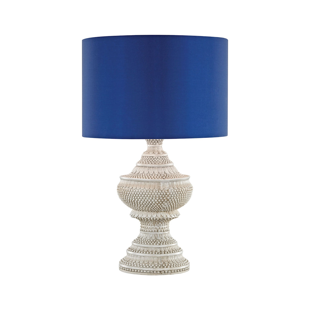 Kokopo Outdoor Table Lamp With Ultramarine Shade